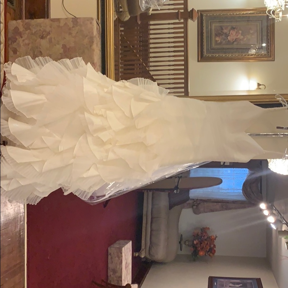 Symphony organza wedding dress